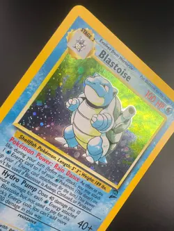 Blastoise - 2/130 - Pokemon Base Set 2 Holo Rare Card WOTC NM - Image 2