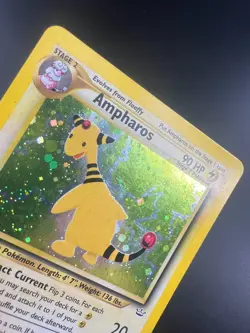 Ampharos - 1/64 - Pokemon Neo Revelation 1st Edition Holo Rare Card WOTC NM - Image 2