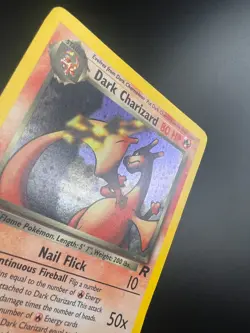 Dark Charizard - 4/82 - Pokemon Team Rocket Unlimited Holo Rare Card WOTC LP - Image 2