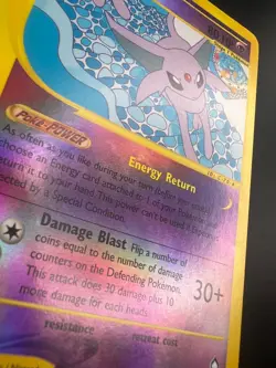 Espeon - 11/147 - Pokemon Aquapolis Reverse Holo Rare Card NM - Image 2