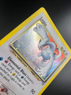 Lugia - 9/111 - Pokemon Neo Genesis Unlimited Holo Rare Card WOTC LP - Image 2