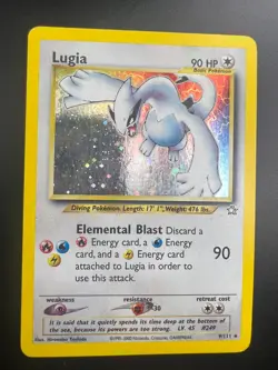 Lugia - 9/111 - Pokemon Neo Genesis Unlimited Holo Rare Card WOTC HP - Image 1