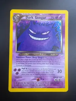 Dark Gengar - 6/105 - Pokemon Neo Destiny Unlimited Holo Rare Card WOTC LP - Image 1
