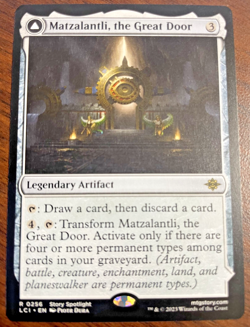 ​MTG - Matzalantli, the Great Door 256 - The Lost Caverns of Ixalan - Near Mint - Image 1