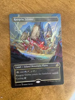 Raugrin Triome - Foil Extended Art Showcase IKO NM MTG - Image 1