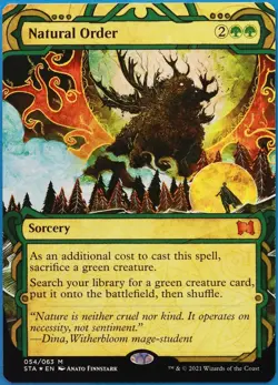 Natural Order (ETCHED) Strixhaven Mystical Archive NM Etched (510083) ABUGames - Image 1