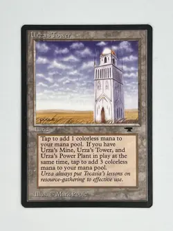 MTG URZA’S TOWER (Plains) Antiquities Regular NM/MT+ Magic The Gathering - Image 1