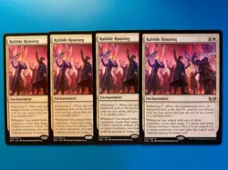 MTG 4x Rabble Rousing # 24 Streets of New Capenna Magic the Gathering x4 NM - Image 1