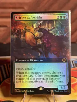 Selfless Safewright (Extended Art) Lorwyn Eclipsed Foil - Image 1