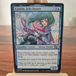 MTG Cynette Jelly Drover Uncommon Card Foundations Jumpstart 2025 Anime Art - Image 1
