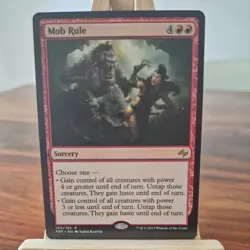 MTG Mob Rule : Fate Reforged 109/185 Regular Rare, Near Mint - Image 1