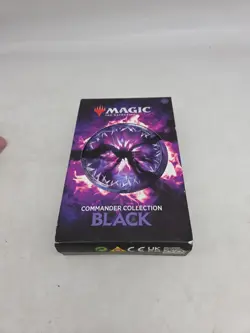 MTG MAGIC THE GATHERING COMMANDER COLLECTION BLACK FACTORY SEALED! 630509989935 - Image 1