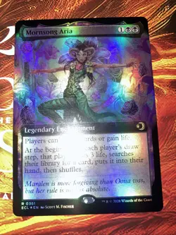 Mornsong Aria (Extended Art) Lorwyn Eclipsed Foil - Image 1