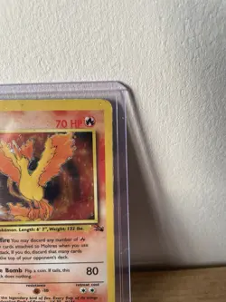 Pokemon Moltres 12/62 Holo, Fossil Set 1999 - Image 3