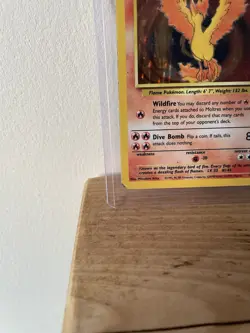Pokemon Moltres 12/62 Holo, Fossil Set 1999 - Image 4