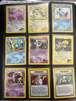 Pokemon Gym Challenge Complete Set 132/132 Unlimited RARE LP to NM Condition - Image 2