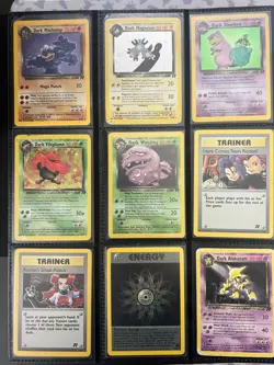 Pokemon Team Rocket Complete Set 83/82 Unlimited RARE MP to HP Condition - Image 2