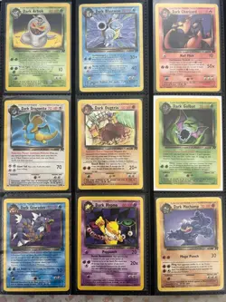 Pokemon Team Rocket Complete Set 83/82 Unlimited RARE MP to HP Condition - Image 3