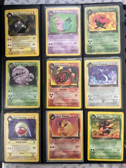 Pokemon Team Rocket Complete Set 83/82 Unlimited RARE MP to HP Condition - Image 4