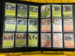 Pokemon Scarlet Violet Base Master Set 198/198 + ALL Promos NM-M w/ Binder - Image 1