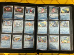 Pokemon Scarlet Violet Base Master Set 198/198 + ALL Promos NM-M w/ Binder - Image 3