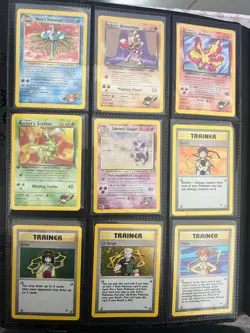 Pokemon Gym Heroes Complete Set 132/132 Unlimited + 1st Edition LP to NM - Image 2