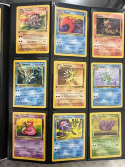 Pokemon FOSSIL Complete Set 62/62 1st Edition RARE LP Condition - Image 5