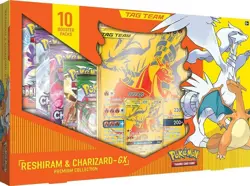 Pokemon TCG Reshiram & Charizard GX Premium Collection Sealed - Image 1