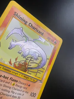 Shining Charizard - 107/105 - Pokemon Neo Destiny Unlimited Holo Rare WOTC LP - Image 3