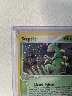 Pokemon Sceptile 11/109 Holo, EX Ruby & Sapphire Set 2003 - Image 2