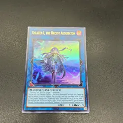 YuGiOh Galatea-I, the Orcust Automaton CR09-AES33 Ultra Asian English A - Image 1