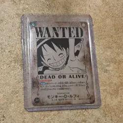 One Piece - OP13-118 - Monkey D. Luffy Wanted Poster SEC Alt Art (US Seller - Image 1