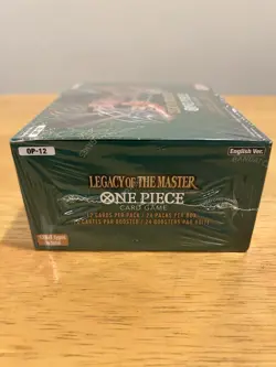 One Piece TCG Legacy of the Master OP-12 Booster Box English Sealed - Image 4