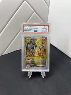 2016 POKEMON XY EVOLUTIONS #101 FA/M CHARIZARD EX EVOLUTIONS PSA 10 - Image 1