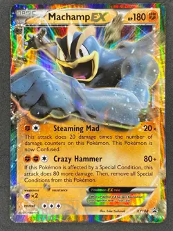 Pokemon Machamp EX XY108 XY Black Star Promo NM - Image 1
