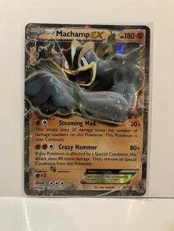Machamp EX XY108 Black Star Promo Holo Pokemon TCG LP/NM XY ERA RARE - Image 1