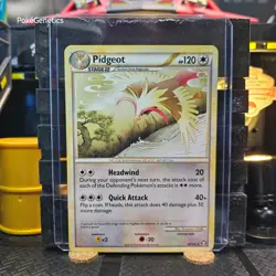 Pidgeot Triumphant Pokemon TCG 29/102 HeartGold & SoulSilver Rare - Image 1