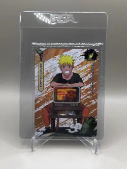 PSA Magazine x Kayou Exclusive NARUTO Uzumaki PROMO CARD December (WITH MAG) - Image 1