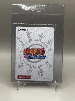 PSA Magazine x Kayou Exclusive NARUTO Uzumaki PROMO CARD December (WITH MAG) - Image 2