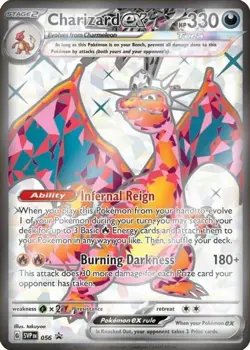 Charizard ex - SVP056 - Pokemon Scarlet & Violet Promo Ultra Rare Holo Card NM - Image 1