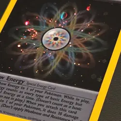 Rainbow Energy 17/82 Holo SWIRL Pokemon Team Rocket TCG NM - Image 5