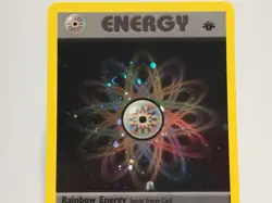 1st Edition Holo Rainbow Energy - Ungraded NM - Swirl - Team Rocket 17/82 - Image 2