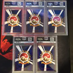 Pokemon Vending Series 3 PSA 8 Graded Lot (Kadabra Arbok Seadra Jynx Poke Tower) - Image 2
