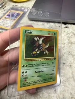 Pokemon TCG Pinsir Jungle 9/64 Holo Unlimited Holo Rare LP - Image 1