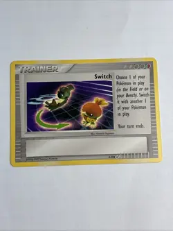 LP Pokemon Card Switch Trainer 6/8 Trading Figure Game - Image 1