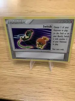 Pokemon Trading Figure Game Trainer Switch Card 6/8 - Image 1