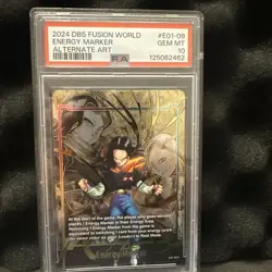 PSA10 Dragon Ball Energy Marker Android 17 Parallel Card Fusion World✨ - Image 1