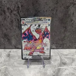 Charizard ex SVP 056 Scarlet Violet Black Star Promo Full Art Pokemon TCG NM - Image 1