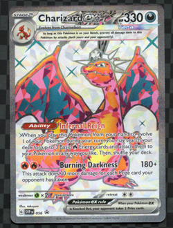Charizard ex Full Art SVP 056 Pokemon Scarlet and Violet Promo TCG NM - Image 1