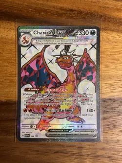 Charizard ex SVP 056 Pokemon Scarlet Violet Promo Full Art Card NM/M - Image 1